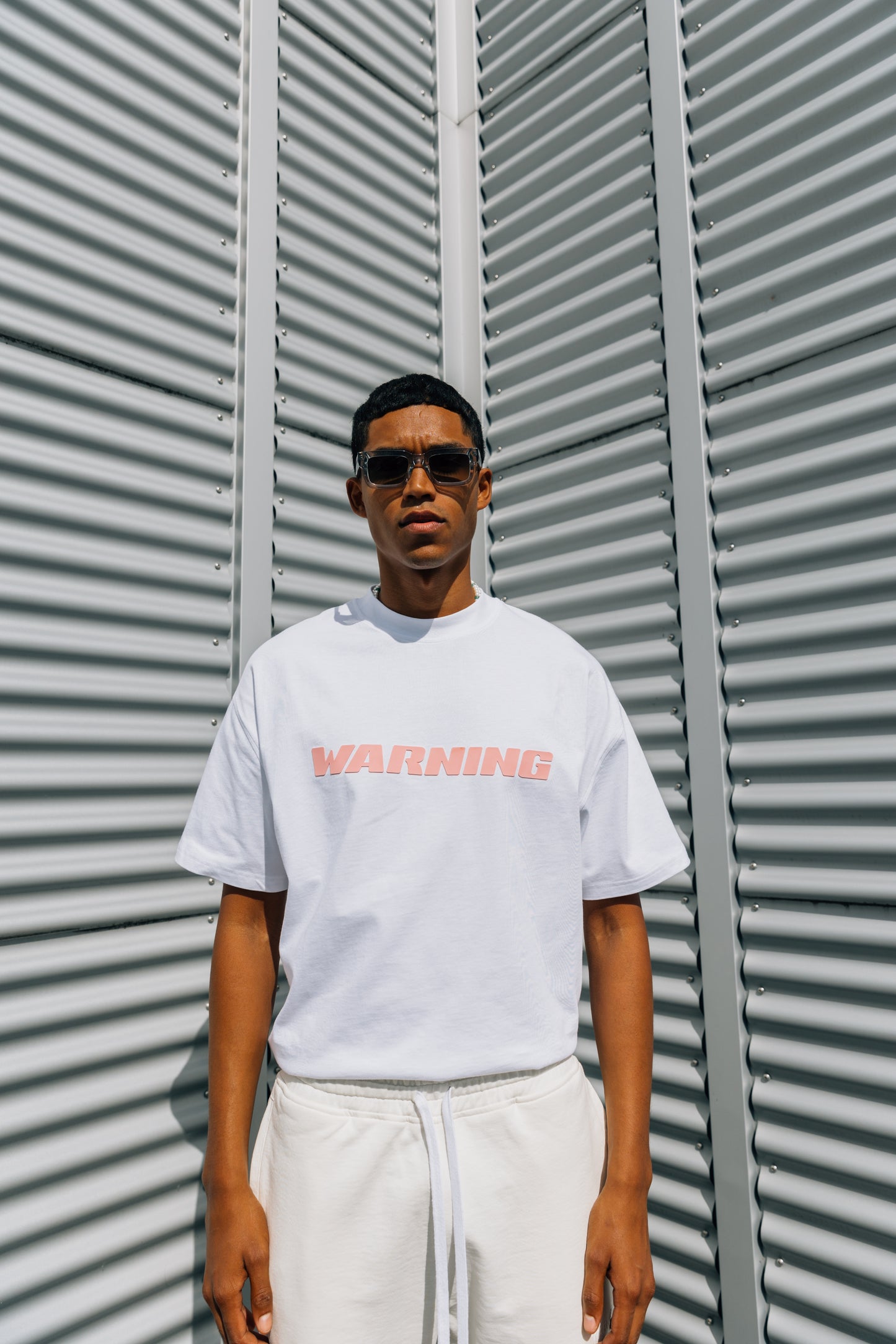 OVERSIZED TEE WHITE/PINK