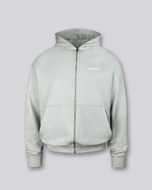 HOODIE ZIPPER GREY