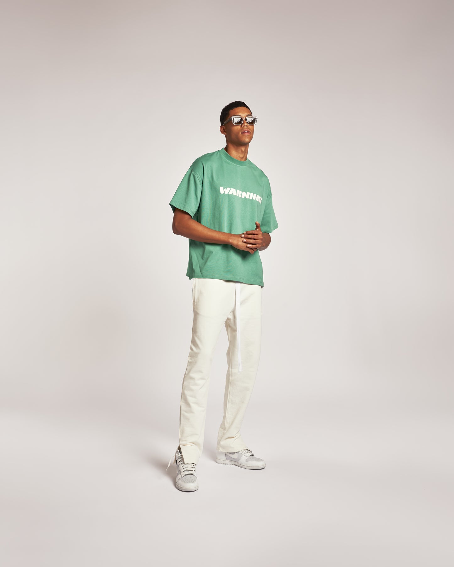OVERSIZED TEE RACING GREEN